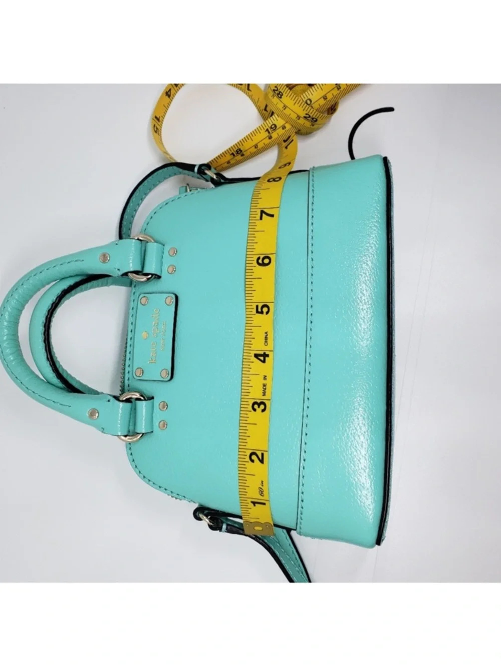 Kate Spade Wellesley Mini Rachelle Satchel/Crossbody in fresh air/tiffany blue